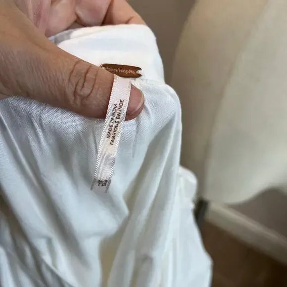 Free People White Charlie Belted Shirtdress Size XS - Picture 10 of 14